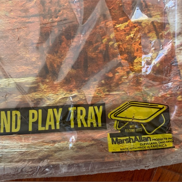 Vintage Child’s Snack & Play Tray - Picture 9 of 11